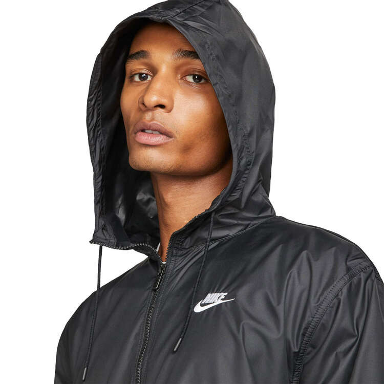 Nike Womens Sportswear Essential Windrunner Woven Jacket, Black, rebel_hi-res