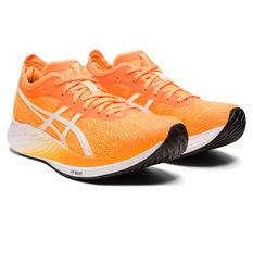 Asics Magic Speed Womens Running Shoes, Orange/White, rebel_hi-res