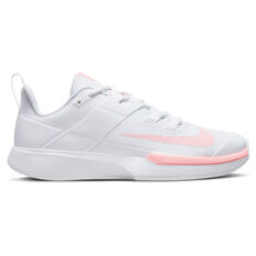 NikeCourt Vapor Lite Womens Hard Court Tennis Shoes White/Teal US 6, White/Teal, rebel_hi-res
