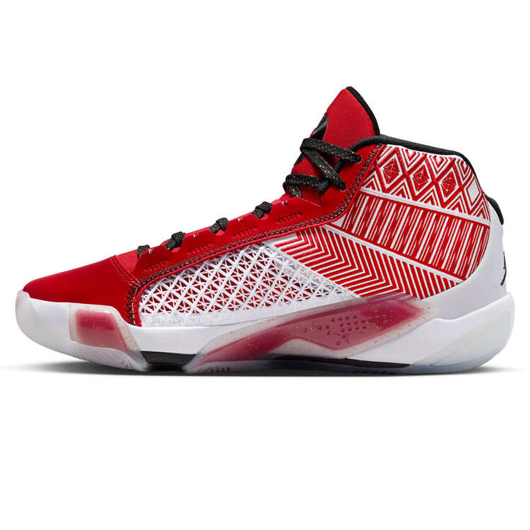 Air Jordan 38 Celebration Basketball Shoes Red/White US Mens 7 / Womens 8.5, Red/White, rebel_hi-res