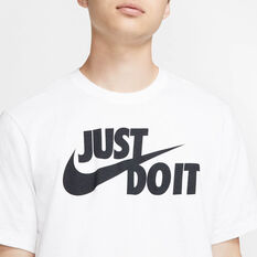 Nike Mens Sportswear Just Do It Tee, White, rebel_hi-res