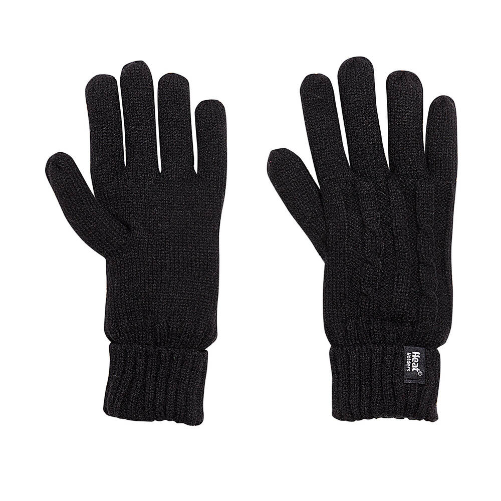 Heat Holders Womens Original Thermal Gloves Black S / M | Rebel Sport