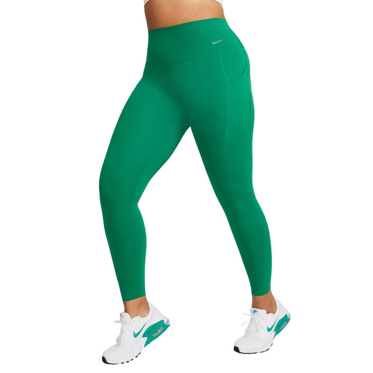 Nike Womens Universa High-Waisted 7/8 Tights Green XS, Green, rebel_hi-res