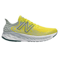 New Balance 1080v11 Mens Running Shoes Yellow US 7, Yellow, rebel_hi-res
