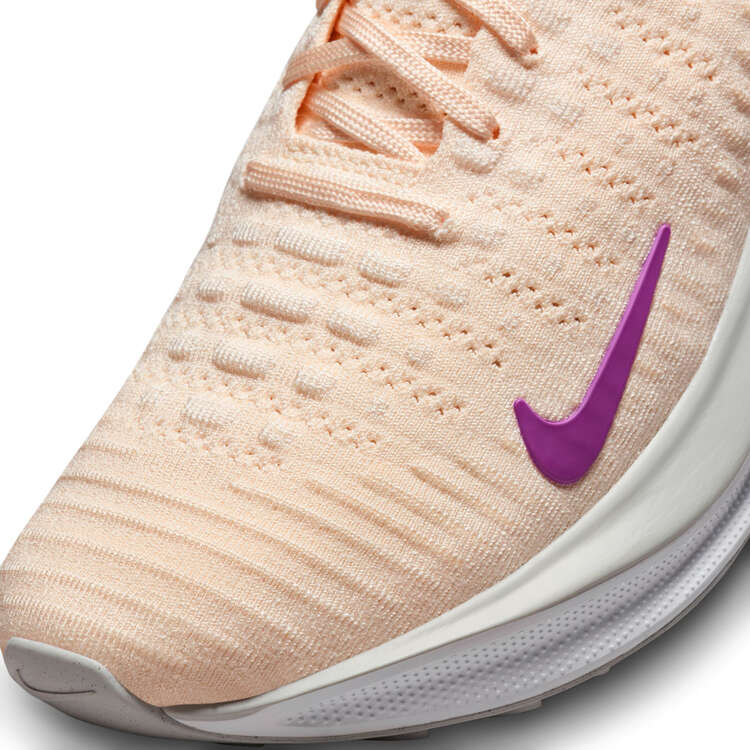 Nike InfinityRN 4 Womens Running Shoes, Pink/Purple, rebel_hi-res