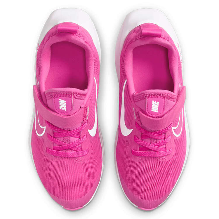 Nike Air Zoom Arcadia 2 PS Kids Running Shoes, Fushia/White, rebel_hi-res