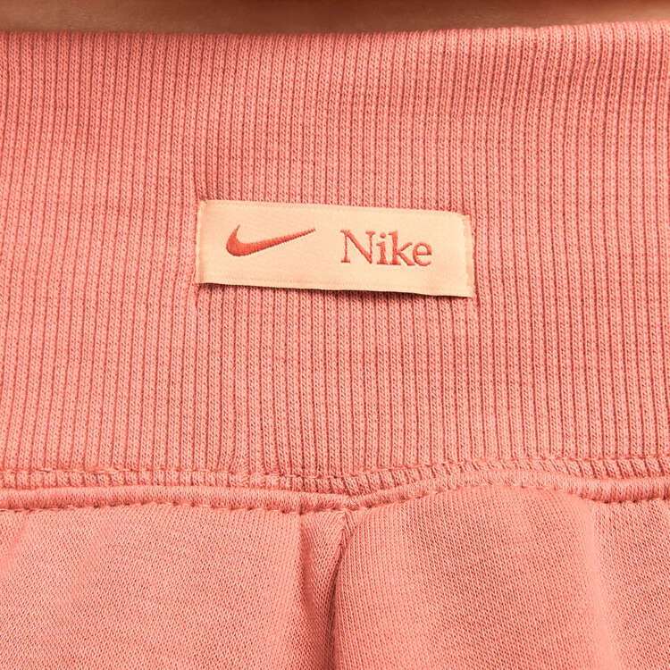 Nike Womens Sportswear Phoenix Fleece Oversized Logo Sweatpants, Brown, rebel_hi-res