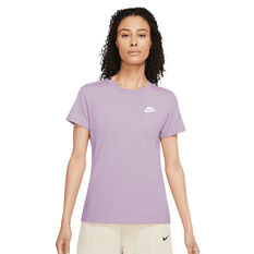 Nike Womens Sportswear Club Tee, Purple, rebel_hi-res