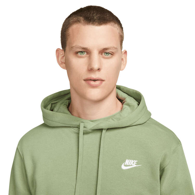 Nike Mens Sportswear Club Fleece Pullover Hoodie, Green, rebel_hi-res