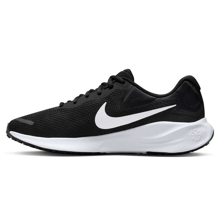 Nike Revolution 7 Mens Running Shoes Black/White US 7, Black/White, rebel_hi-res