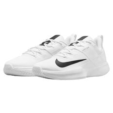 NikeCourt Vapor Lite Mens Hard Court Tennis Shoes, White/Black, rebel_hi-res
