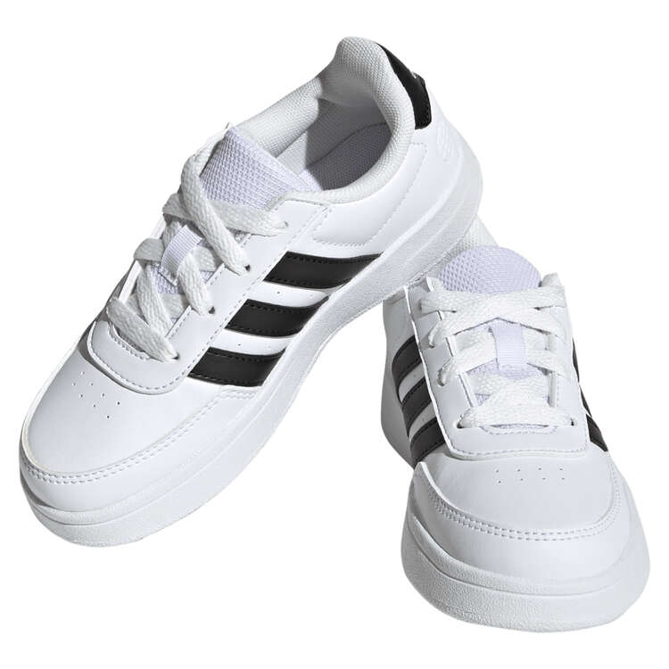 adidas Breaknet 2.0 Kids Casual Shoes White/Black US 11, White/Black, rebel_hi-res
