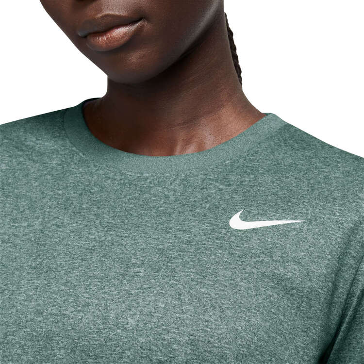 Nike Womens Dri-FIT Tee, Green, rebel_hi-res