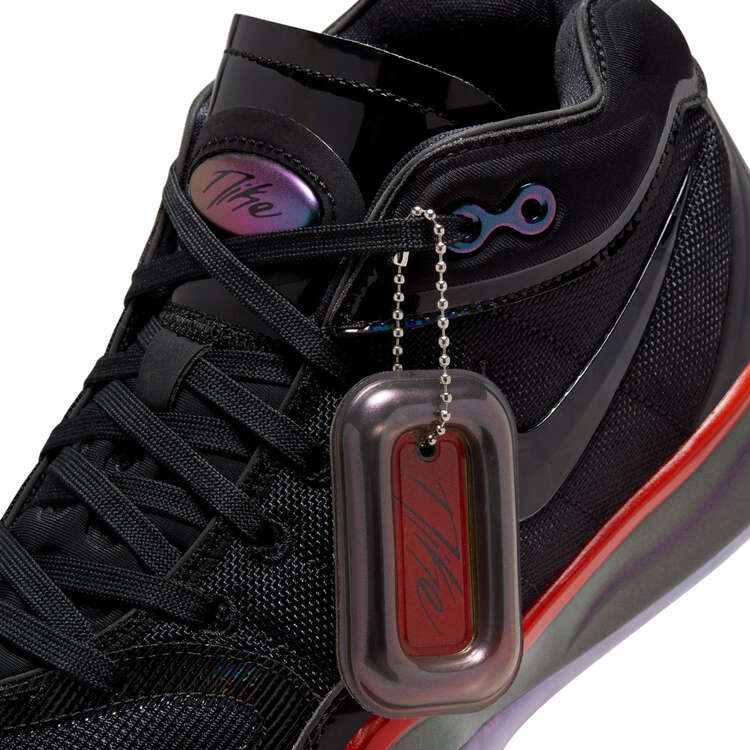 Nike Air Zoom G.T. Hustle 2 Greater Than Ever Basketball Shoes, Black/Red, rebel_hi-res