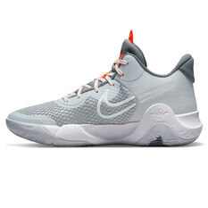 Nike KD Trey 5 IX Basketball Shoes Silver/White US 7, Silver/White, rebel_hi-res