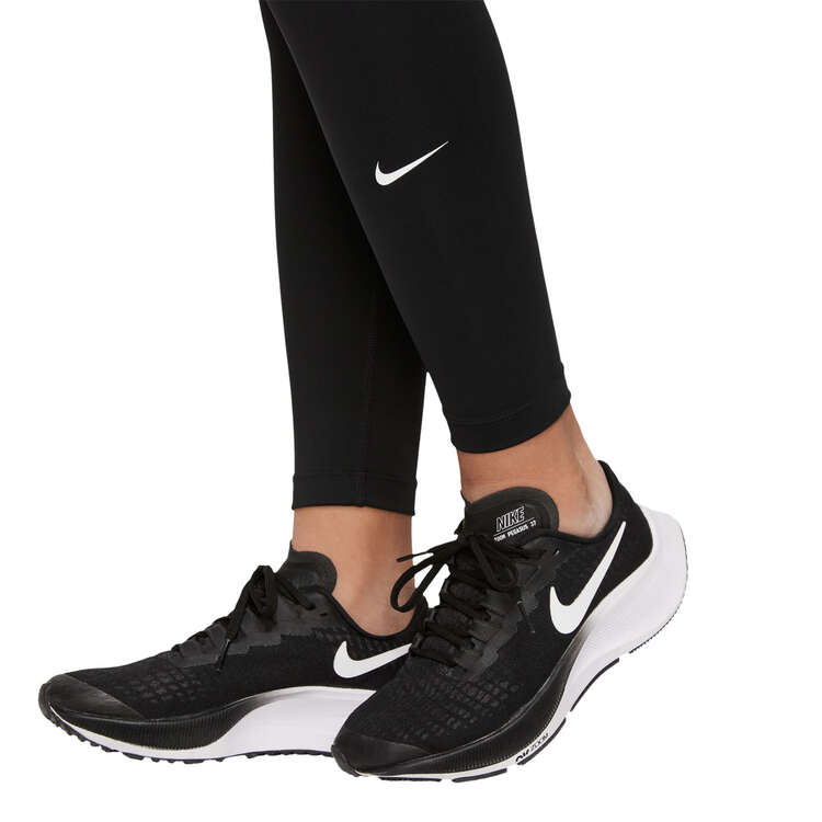 Nike Girls One Dri-FIT Tights, Black, rebel_hi-res