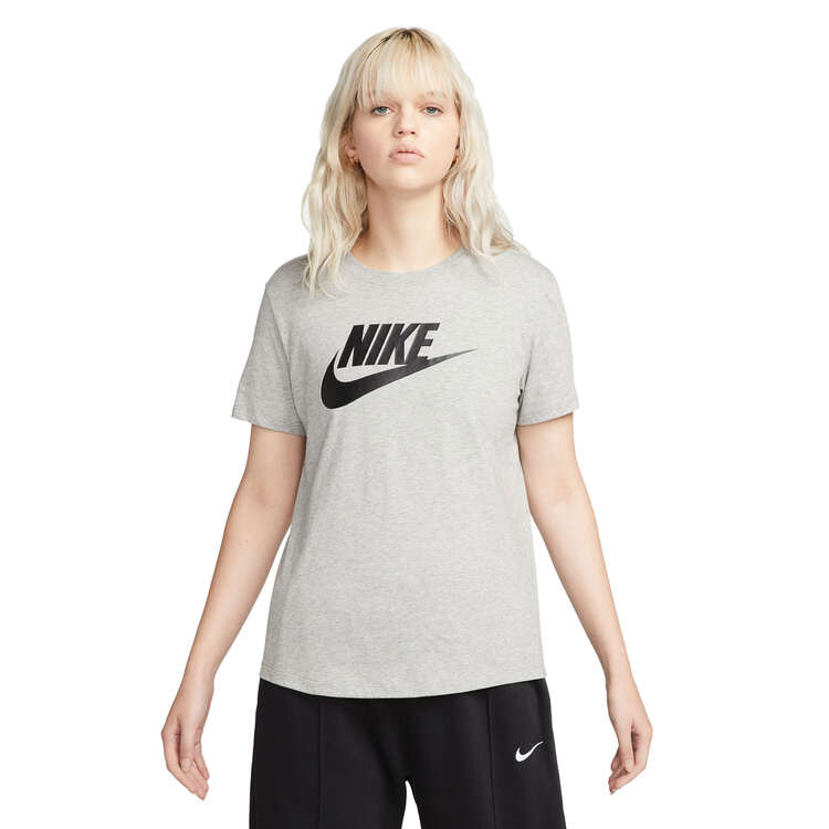Nike Womens Sportswear Club Essentials Tee Grey XS, Grey, rebel_hi-res