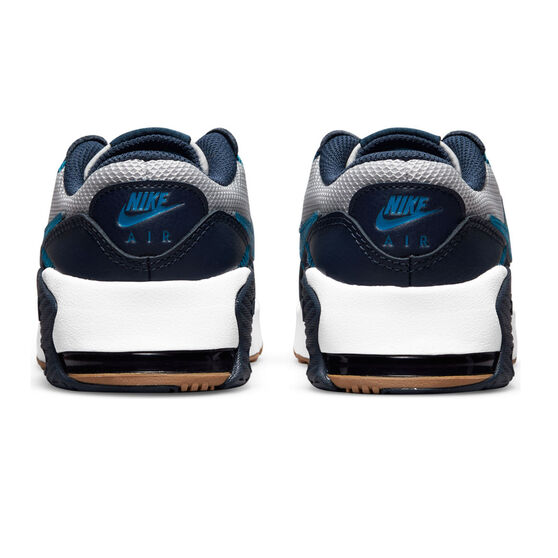 Nike Air Max Excee PS Kids Casual Shoes, Grey/Blue, rebel_hi-res
