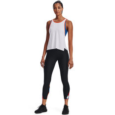 Under Armour Womens 2 In 1 Knockout Tank, White, rebel_hi-res