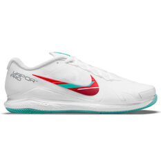 NikeCourt Air Zoom Vapor Pro Womens Hard Court Tennis Shoes White US 6, White, rebel_hi-res