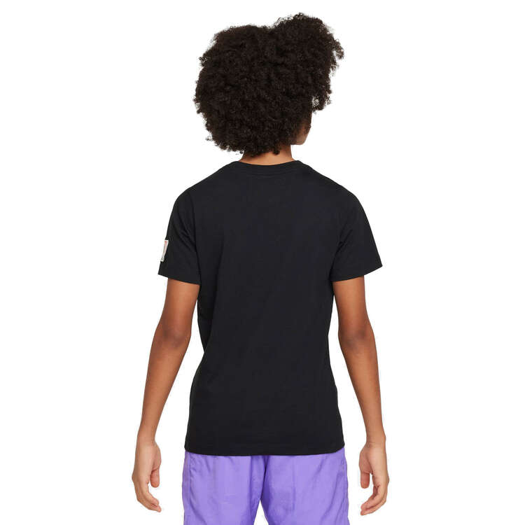 Nike Kids Sportswear Boxy Tee Black XS, Black, rebel_hi-res