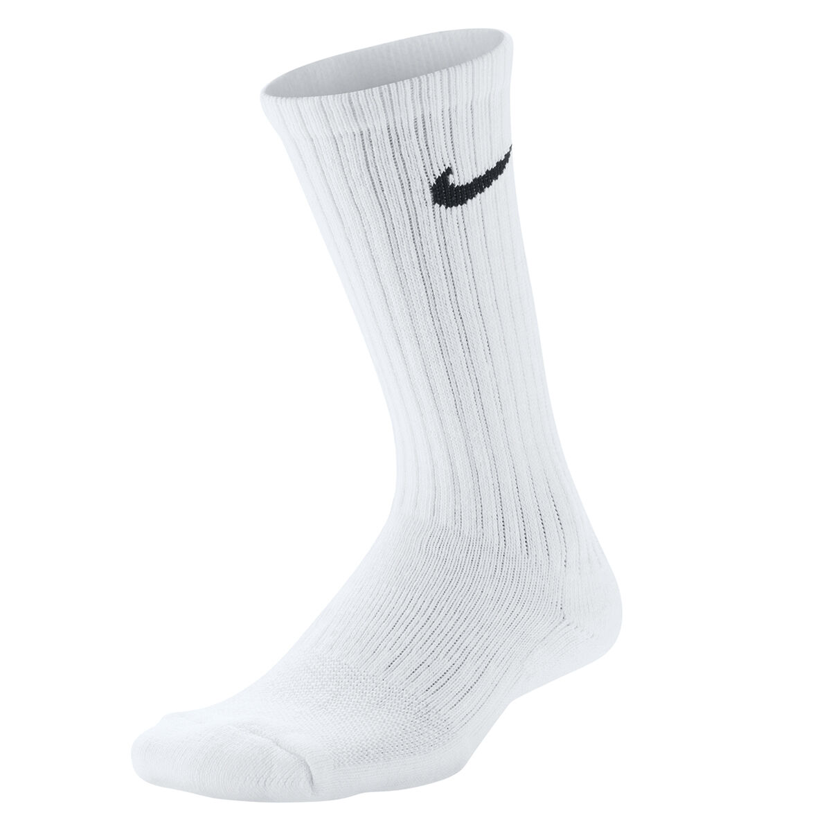 white nike training socks