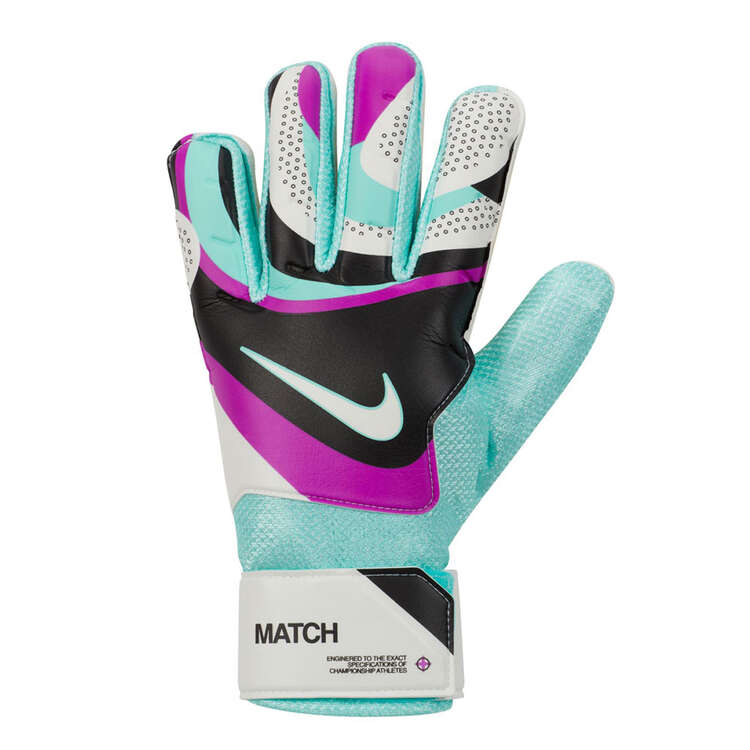 Nike Match Soccer Goalkeeper Gloves Blue 10, Blue, rebel_hi-res