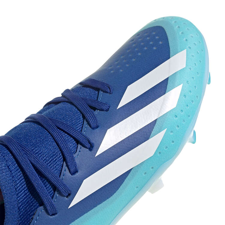 adidas X Crazyfast .3 Kids Football Boots, Blue/White, rebel_hi-res