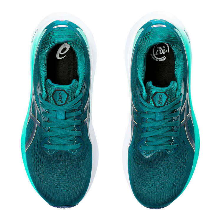 Asics GEL Kayano 30 Womens Running Shoes, Green/White, rebel_hi-res