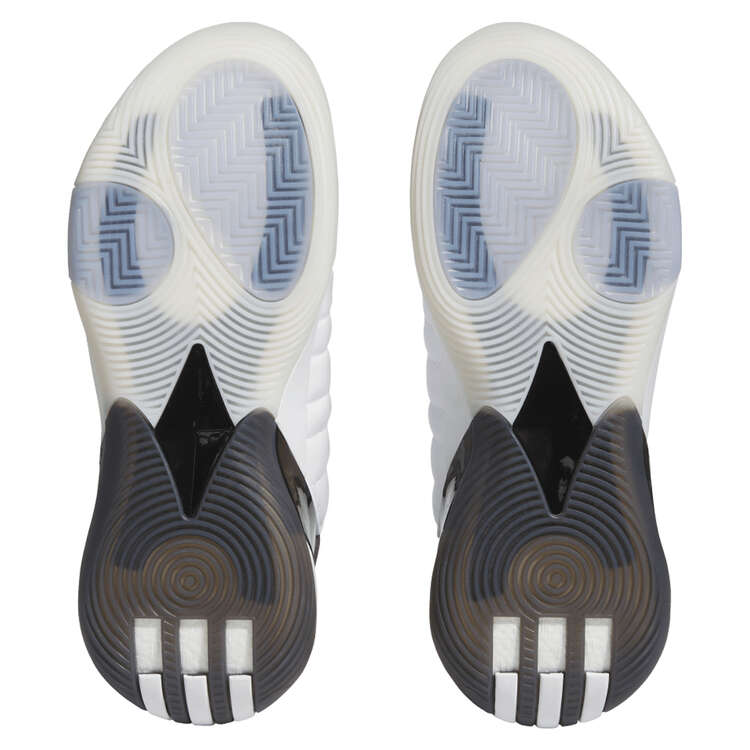 adidas Harden Volume 7 Basketball Shoes, White/Black, rebel_hi-res