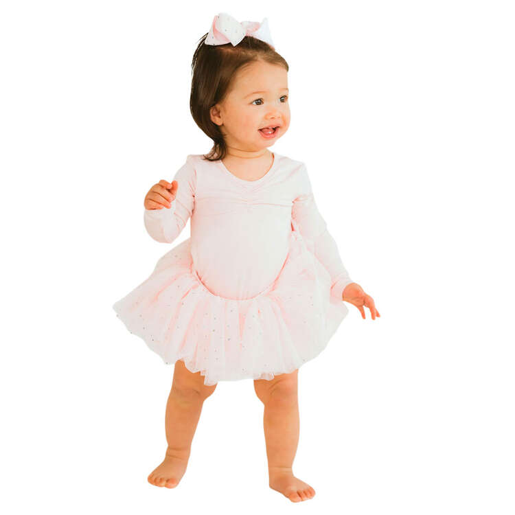 Flo Dance Baby Girl Sequin Tutu Pink 0-3 Months, Pink, rebel_hi-res