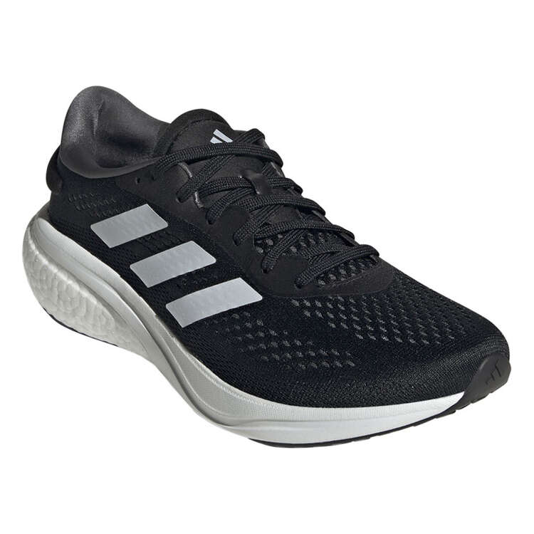 adidas Supernova 2 Mens Running Shoes, Black/White, rebel_hi-res