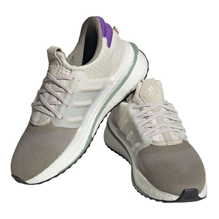 adidas X_PLR Boost Mens Casual Shoes, Grey/Purple, rebel_hi-res
