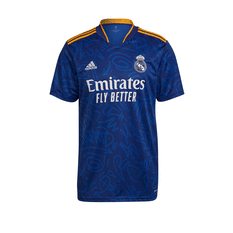 Real Madrid 2021/22 Youth Replica Away Jersey Blue 8, Blue, rebel_hi-res