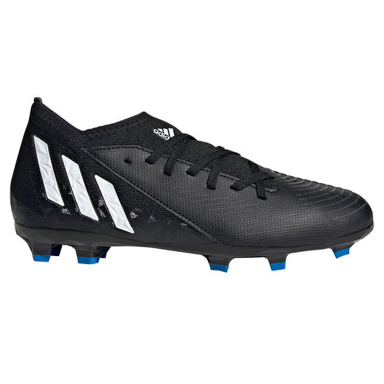 adidas Predator Edge .3 Kids Football Boots, Black/White, rebel_hi-res