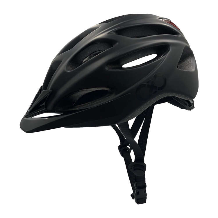 Goldcross GXC USB Rechargable Bike Helmet, Black, rebel_hi-res