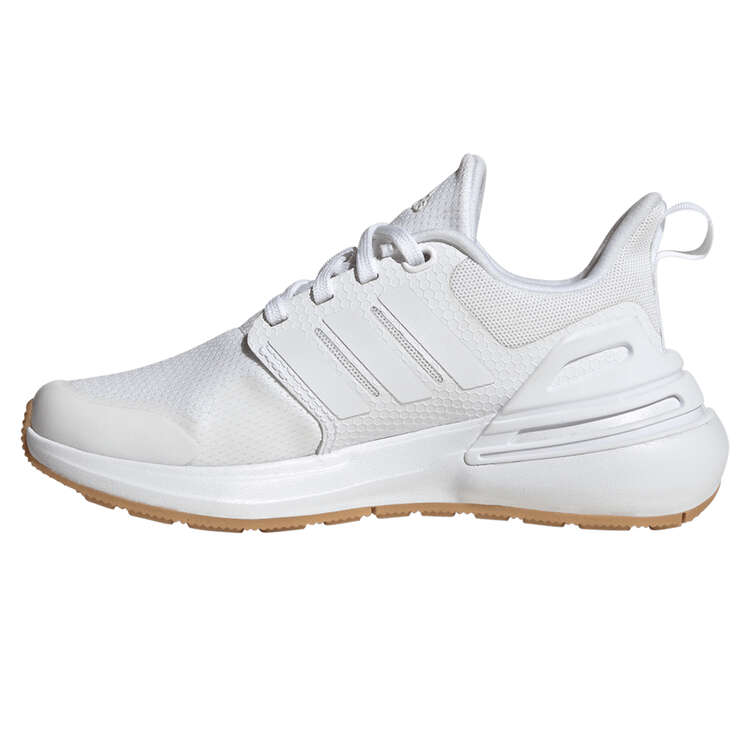 adidas RapidaSport Bounce Kids Running Shoes, White, rebel_hi-res