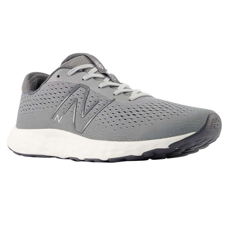 New Balance 520 V8 Mens Running Shoes, Grey/White, rebel_hi-res