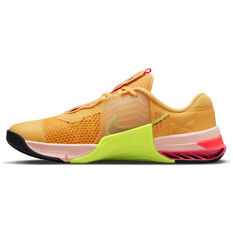 Nike Metcon 7 X Mens Training Shoes Yellow/Black US 7, Yellow/Black, rebel_hi-res