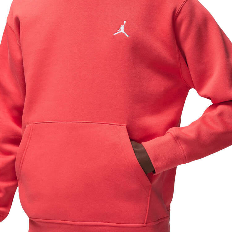 Jordan Mens Essentials Fleece Pullover Hoodie, Red, rebel_hi-res