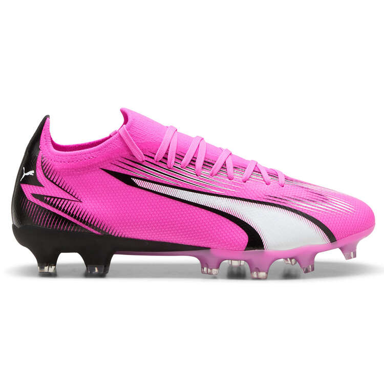 Puma Ultra Match Womens Football Boots Pink US 6, Pink, rebel_hi-res