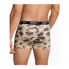 Nike Mens Everyday Cotton Trunks 3 Pack Multi XS, Multi, rebel_hi-res