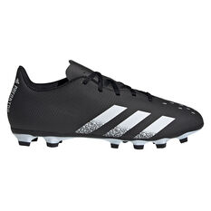 adidas Predator Freak .4 Football Boots Black US Mens 4 / Womens 5, Black, rebel_hi-res