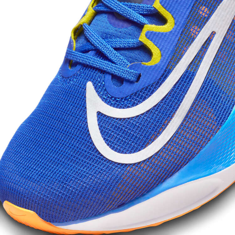 Nike Zoom Fly 5 Mens Running Shoes, Blue/Yellow, rebel_hi-res
