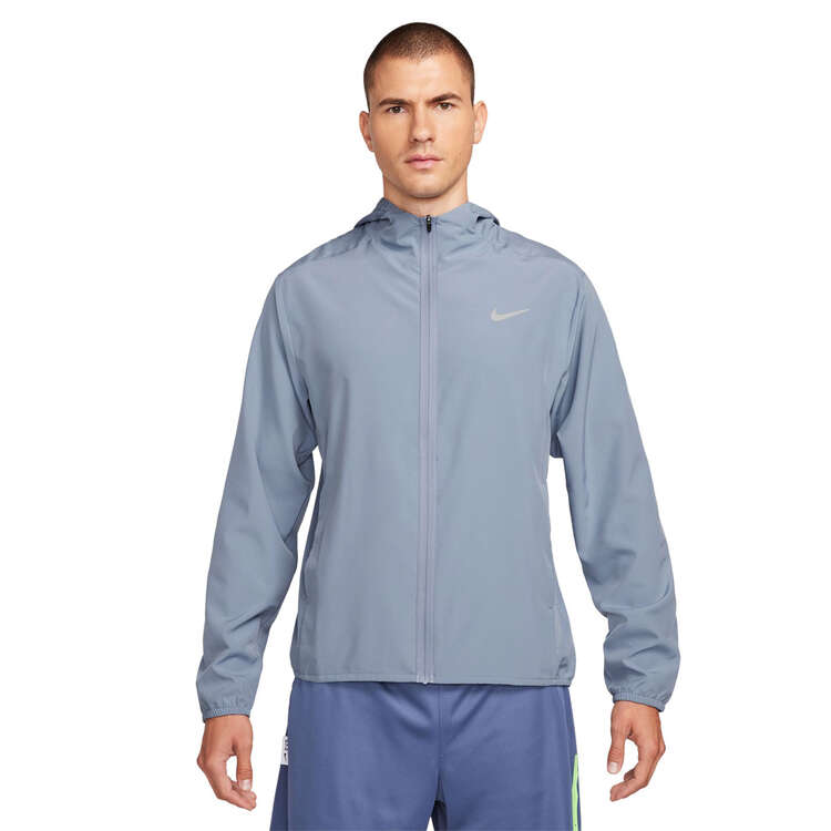 Nike Mens Form Dri-FIT Hooded Versatile Jacket Cyan XS, Cyan, rebel_hi-res