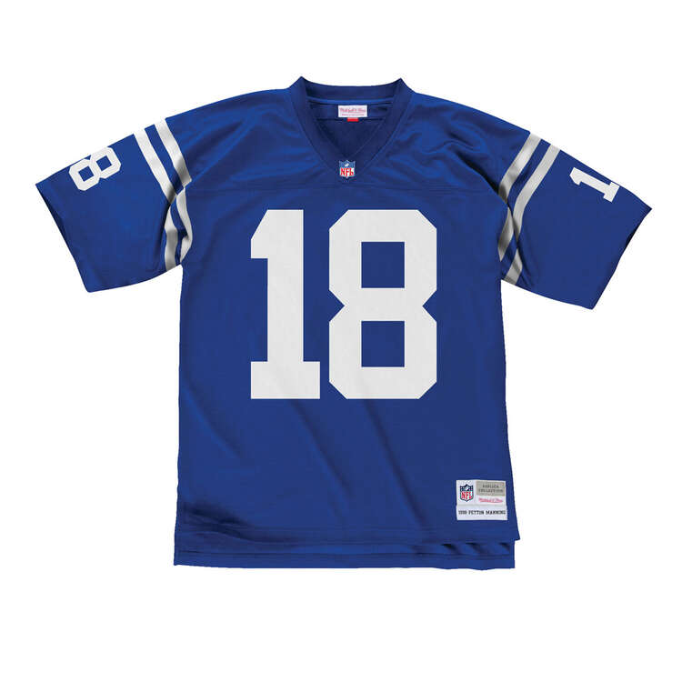 Indianapolis Colts Peyton Manning Mens Legacy Jersey Blue S, Blue, rebel_hi-res