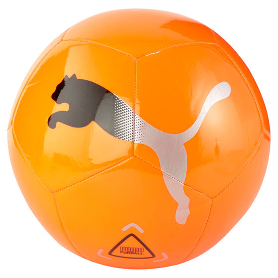Puma Icon Soccer Ball, Orange, rebel_hi-res