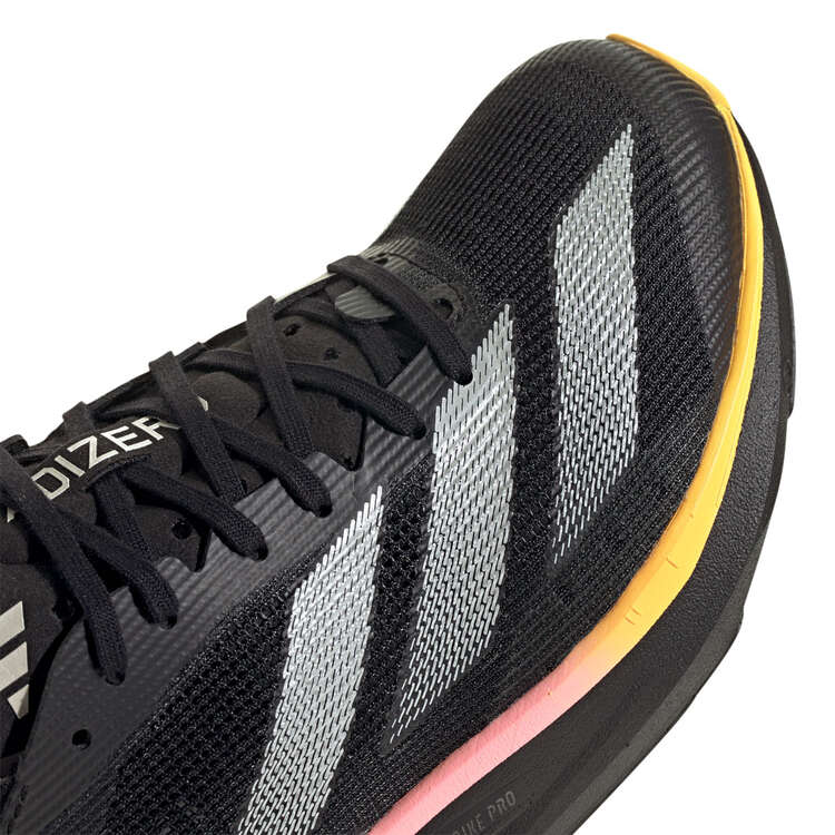 adidas Adizero Takumi Sen 10 Womens Running Shoes, Black/Silver, rebel_hi-res