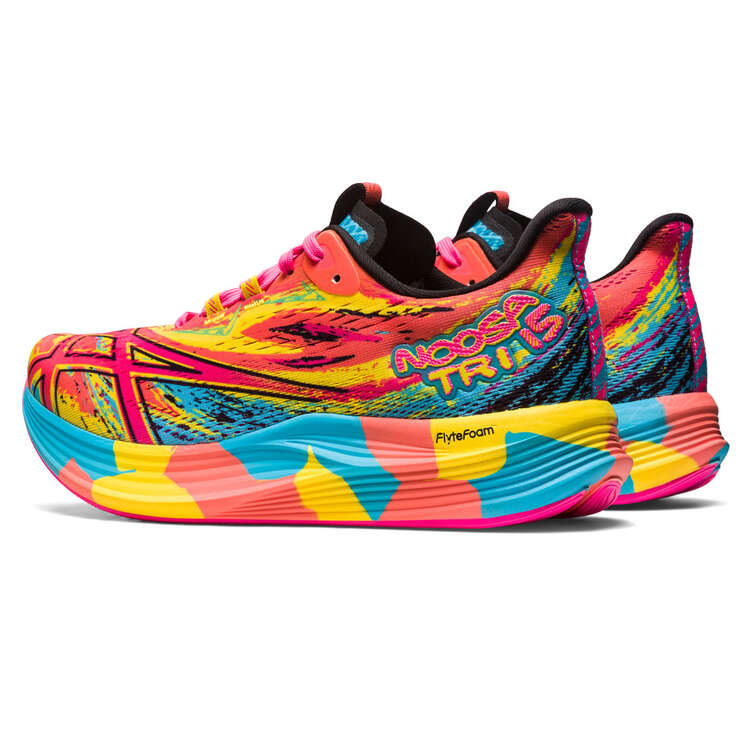 Asics Noosa Tri 15 Colour Injection Womens Running Shoes, Rainbow, rebel_hi-res