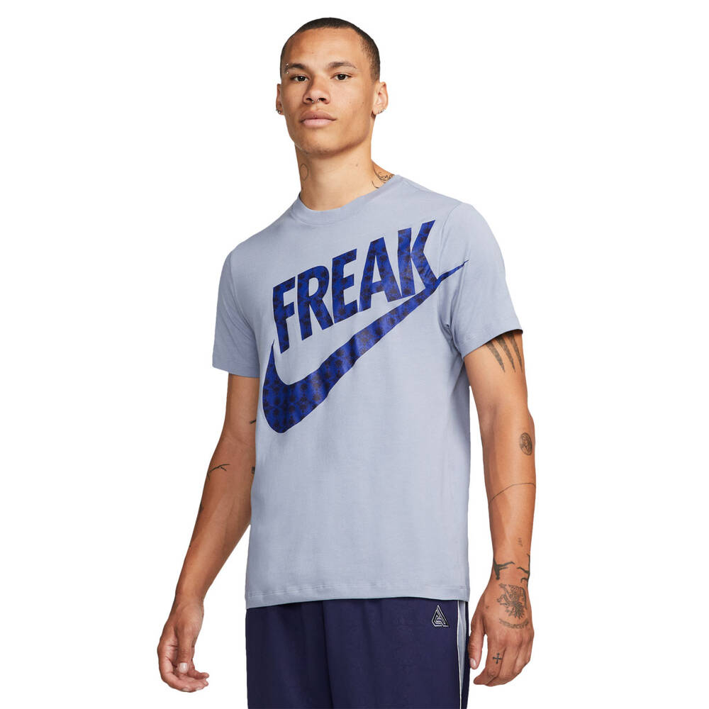 Nike Mens FREAK Dri-FIT Tee Blue L | Rebel Sport
